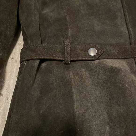 Stone Mountain brown leather bomber jacket - Picture 3 of 5